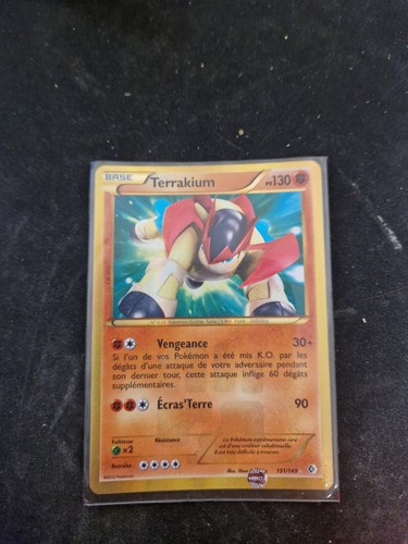 Carte pokémon terrakium - carte, :