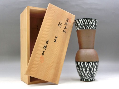 Vase japonais kiyomizu yaki - vase, kiyomizu-yaki