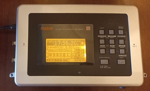 Field recorder fostex fr 2le - recorder,