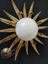 Plafonnier soleil métal - soleil, en