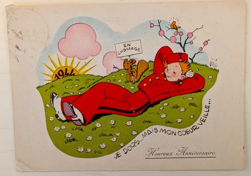 Jijé carte journal de - du,