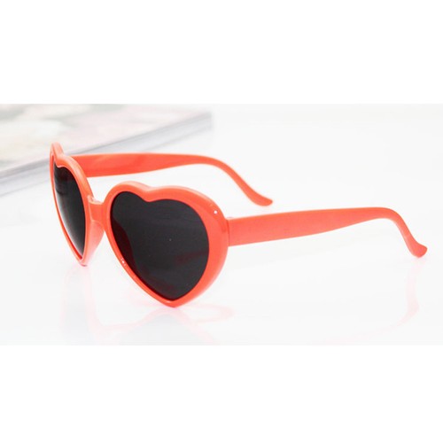 Pcs lunettes soleil - soleil, coeur