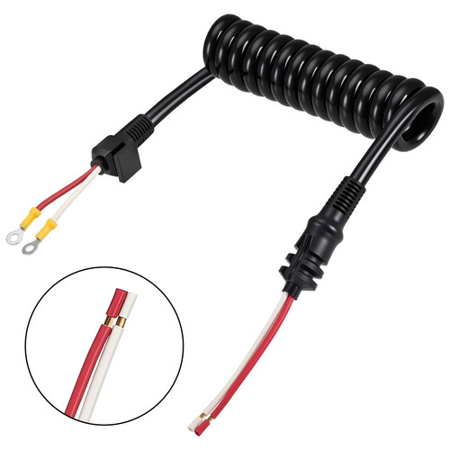 Curly cable power coil cord - cable,