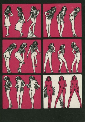 Manara strip tease pin - manara,