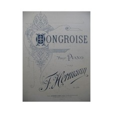 Hermann hongroise piano - f.,