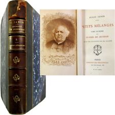 Petits mélanges oeuvres de  jeunesse 1881 Jules Janin Lalauze ex n°238 Jouaust