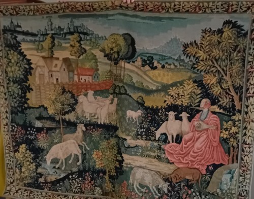 Tapisserie murale aubusson - tapisserie,