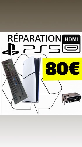 Promo 72h réparation hdmi ps5 - réparation,