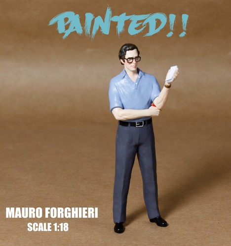 Mauro forghieri painted figure - mauro,