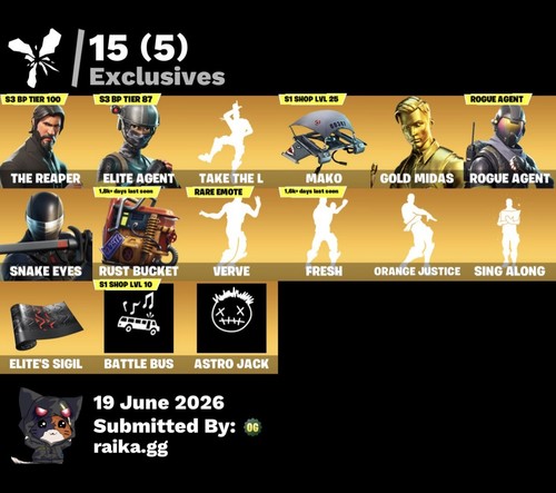 Compte ftn rare - og,