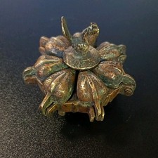 Boîte Laiton Inde Maquillage