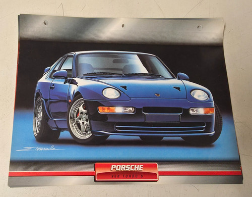 Porsche 968 turbo carte - turbo,