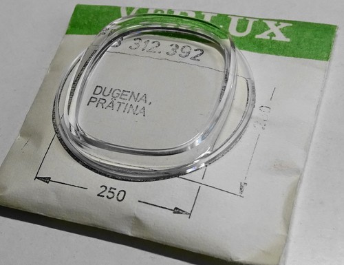 Verre montre relief 312 - verre, fb