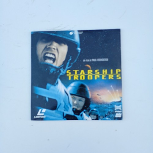 Starship troopers laserdisc - troopers,