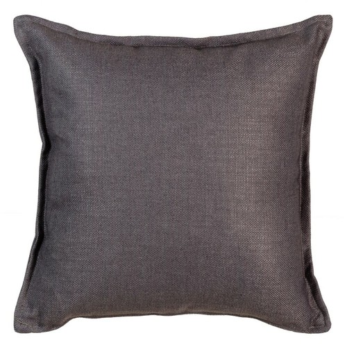 Coussin polyester gris foncé - gris,