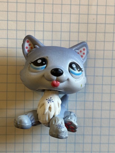 Littlest petshop chien husky - littlest,