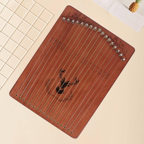 Harpe lyre cordes - à, 17