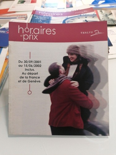 Sncf guide horaires thalys - sncf,
