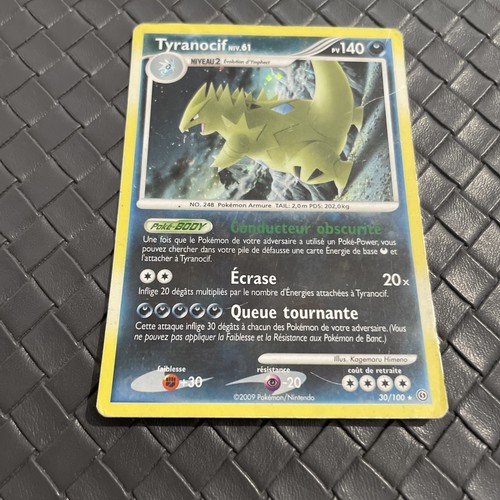 Carte pokémon tyranocif - carte,