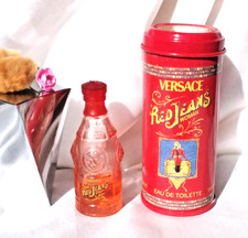 Boîte Miniature  RED WOMAN VERSACE  * 7.5 ml/0.23 fl.oz *  ENTAME * Boîte métal