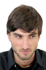 Hommes Perruque Court Cheveux