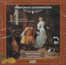 Boismortier (1689-1755) 5 Suites pour viole de gambe. Ens. La Messinoise CD neuf