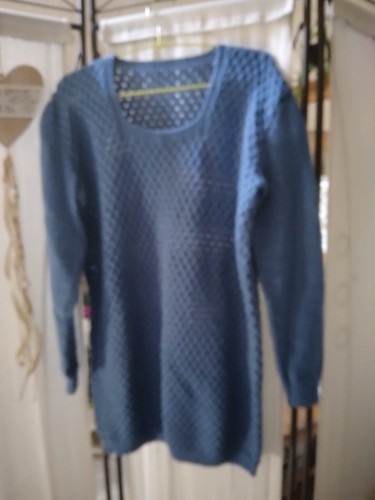 Superbe pull bleu - ,