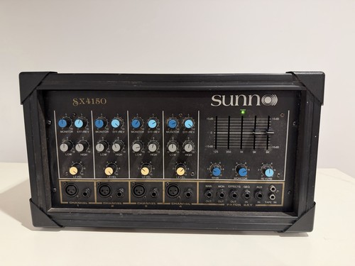 Sunn sx4150 channel - 4-channel, powered
