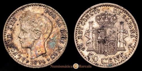 Alfonso xiii céntimos - alfonso, 50