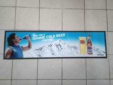 Grand tapis de bar coors ligth