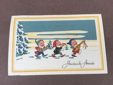 Ancienne carte de voeux /