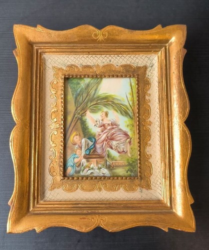 Ancien tableau miniature - ancien,