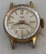 Ancienne Montre mecanique EDIL  dame pour piéces a restaurer Suisse