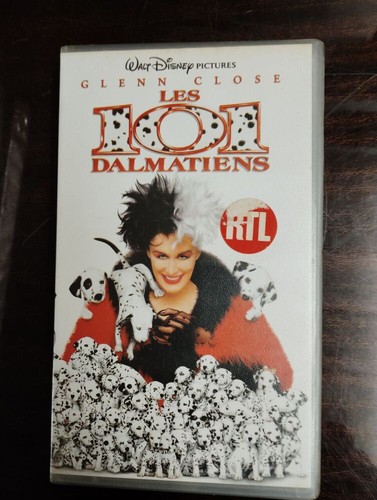 Vhs les 101 dalmatiens - les,