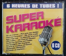 Coffret 6 CD KARAOKE BON ETAT OCCASION