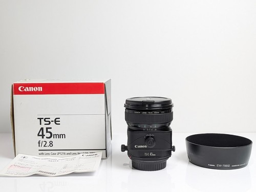 Objectif canon e - canon, ts-e