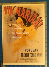 VIN MARIANI affiche JULES CHERET  publicité pharmacie pharmacy advert