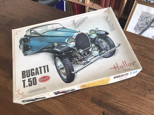 Heller bugatti t50 - heller,