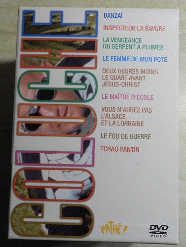 Coffret dvd coluche banzai - coffret,