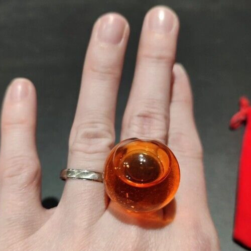 Magnifique bague globe - magnifique,