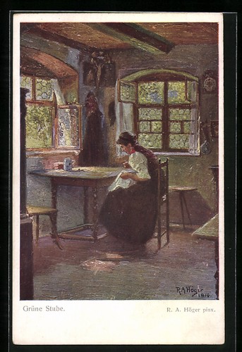 Carte postale artiste rud - carte,