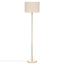 Lampadaire Design en Bois "Della" 149cm Beige