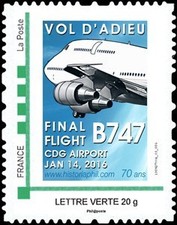 B747-AF747N : 2016 - 1 TPP "Boeing 747 Air France - Dernier Vol Tour de France"