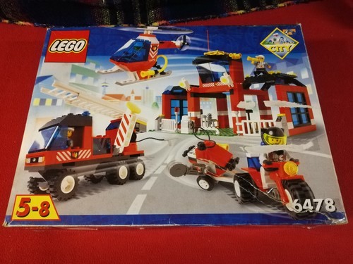 Lego city 6478 fire - city,