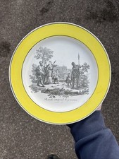 Ancienne Assiette Creil Et Montereau XIXème Antique Plate 19th