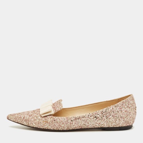 Ballerines bout pointu nœud
