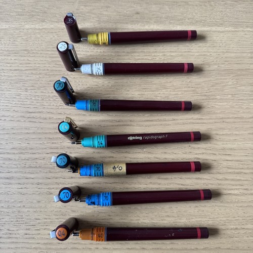 Lot stylos rotring - 7,