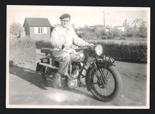 Photographie moto nsu osl - photographie,