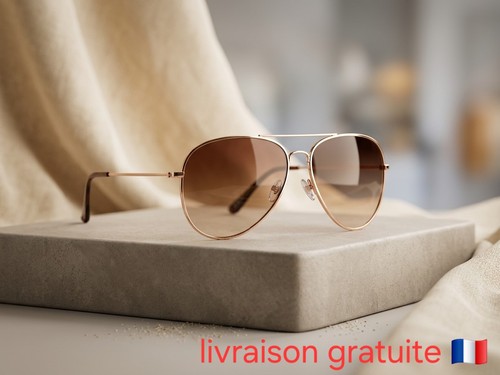 Lunettes soleil aviateur - de,