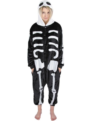 Déguisement pyjama squelette